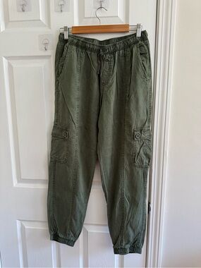 VELVET HEART Tencel Green Cargo Joggers M